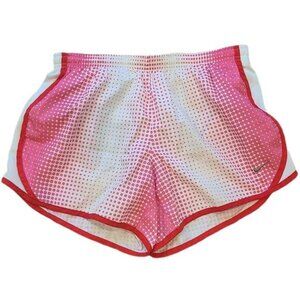 Nike youth XL pink polka dot gradient running shorts Dri-Fit